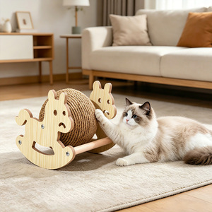 Juguete para gatos, rascador vertical para gatos, rascador de sisal para gatitos, resistente al desgaste, autoadhesivo, rascador para gatos que no suelta pelo. - Product Image 2