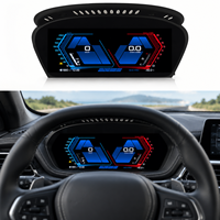 Untuk X5 E70 X6 E71 LCD Digital Dashboard Instrument Cluster Speedometer USB CarPlay Linux OS Plug and Play Retrofit Pengganti