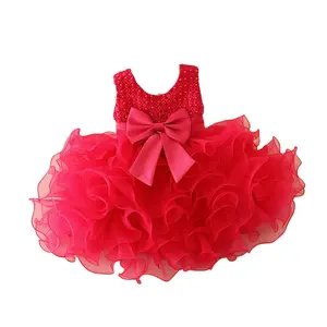 छोटी राजकुमारी के लिए 2024 चीयरिंग कॉस्ट्यूम डिजाइन डांस ड्रेस फ्रॉक कटिंग बेबी क्लॉथ रोम्पर