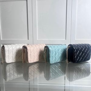 New Luxury Women's <b>Vintage</b> Lady Fashion Solid Color <b>Tote</b> <b>Bag</b> High Quality Genuine Leather Waterproof PVC Lining - Product Image 1