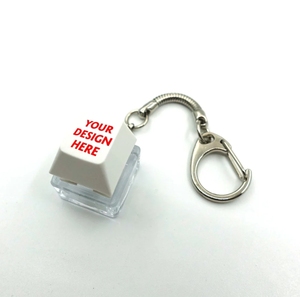 Bàn Phím Tùy Chỉnh Keycaps Trong Suốt <span class=keywords><strong>LED</strong></span> Thần tài Đồ Chơi Keychain Thần tài Móc Chìa Khóa Giải Nén Ngón Tay Nút Clicker - Product Image 6