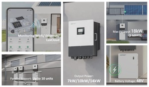 Inversores Domésticos de Alta Frecuencia Luxpower GEN2-LB-EU 12K 12KW AC, Paralelos, 230V - Product Image 4