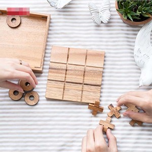 <span class=keywords><strong>Juego</strong></span> <span class=keywords><strong>de</strong></span> <span class=keywords><strong>mesa</strong></span> triple XO-Rompecabezas educativo <span class=keywords><strong>de</strong></span> madera para que dos jugadores jueguen entre sí Ideal para <span class=keywords><strong>padres</strong></span> e <span class=keywords><strong>hijos</strong></span> - Product Image 4