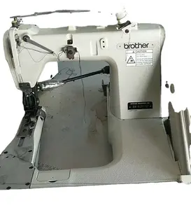 HIGH SPEED SECOND HAND FEED-OFF-THE-ARM CHAINSTITCH SEWING MACHINE HEAD BROTHERS 9280 THREE NEEDLE CHAINSTITCH SEWING MACHINE
