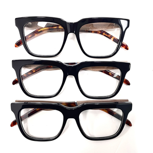 Promotion : Montures de lunettes optiques en acétate à prix abordable, montures de lunettes de vue en gros, montures en acétate tendance avec branches en <span class=keywords><strong>bois</strong></span> - Product Image 4