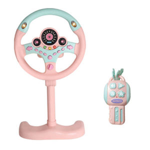 Juguetes Educativos para la Primera Infancia, Juego <span class=keywords><strong>de</strong></span> Carreras Vertical, Ayuda a la Rotación, Volante con Llave <span class=keywords><strong>de</strong></span> Coche - Product Image 1