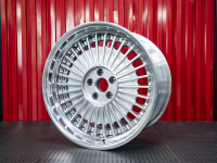 Nouvelles jantes forgées en alliage d'aluminium multi-rayons de 17-19 pouces, finition gris anthracite mat et corps poli gris anthracite pour Alphard AH40