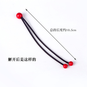 Hair Ties Candy Colors High Elasticity Gentle On Hair For Child Casual Use - Product Image 2