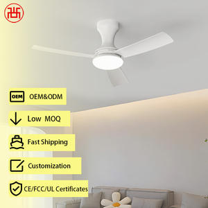 Ventilador de Techo Inteligente Moderno con Luz - Control por Aplicación/Control Remoto, 42 Pulgadas, 3 Aspas, LED Regulable, Motor de CC Silencioso y de Bajo Consumo, 6 Velocidades - Product Image 1