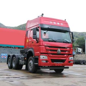 รถบรรทุกหัวลาก SINOTRUK Howo 6x4 พวงมาลัยซ้าย 351-450 แรงม้า รับน้ำหนัก 21-30 ตัน เบาะคนขับแบบระบบกันสะเทือนด้วยลม - Product Image 5