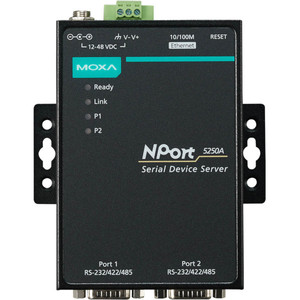 Servidor de Dispositivos Seriales Moxa NPort 5250A RS-232/422/485, Módulo de Comunicación Industrial Ethernet - Product Image 1