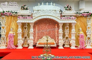 Elegantes Paneles Decorativos para Escenarios de Boda con Temática de Palacio, Impresionantes Paneles Decorativos para Escenarios de Boda con Temática de Maharaja, Fabricante en Nuevo México - Product Image 4