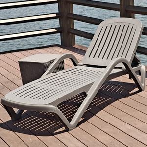 Mode <span class=keywords><strong>Plastic</strong></span> Opvouwbare Villa Hotel Zwembad Strand Ligstoel Voor Terras En Tuin Binnenplaats Dek - Product Image 2