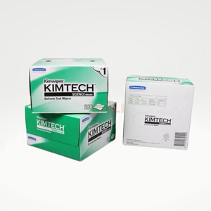 Kimtech กระดาษเช็ดทำความสะอาดไฟเบอร์กล่องผ้าเช็ดทำความสะอาด60ชิ้นต่อกล่องกระดาษเช็ดใยแก้วนำแสง kimperly สำหรับใยแก้วนำแสง - Product Image 2