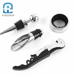 4PCS One Set Luxury Wine Accessories Ouvre-<span class=keywords><strong>bouteille</strong></span> de <span class=keywords><strong>vin</strong></span> rouge pour cadeau - Product Image 2