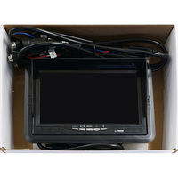 Consola de Conducción para Autobús Magnetic North QP001 con Pantalla de Monitoreo de Reversa de 7 Pulgadas para Autobuses Públicos