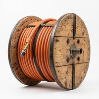 Câble d'alimentation 3 conducteurs BTLY flexible, ignifuge, isolé minéral, gaine en cuivre 0,6/1 kV, système de protection incendie IEC