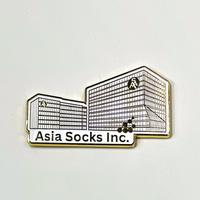 Aimant de réfrigérateur en métal plaqué avec logo de marque personnalisé en émail dur pour les souvenirs d'entreprise