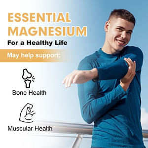 Comprimés de magnésium les plus vendus, favorisent la santé osseuse et la relaxation musculaire, complément alimentaire - Product Image 3