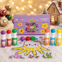 Marqueurs de bingo en forme de dessins adorables, 1,5 oz, non toxiques, colorés, pour graffitis et jeux de bingo pour enfants
