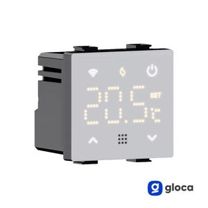Gloca Smart Home 230V Écran tactile Chronothermostat Compatible avec les fonctions intégrées de vie - Product Image 3