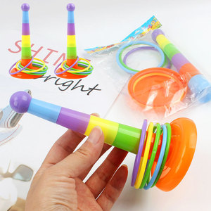 Juego de Aros de Lanzamiento de Plástico Mini Creativo y Divertido, Juguetes para Aliviar el Estrés, Regalo para Jardín de Infancia - Product Image 2