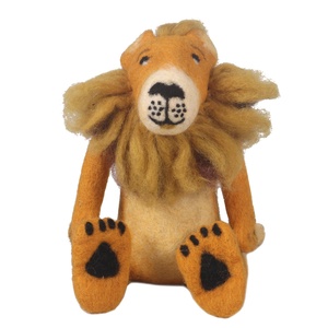 Handmade Cảm Thấy Thú Nhồi Bông-Trẻ Em Plush Đồ Chơi Tiger/Lion/Leopard-Cũng Khâu Đồ Chơi Nhồi Bông Vui Tươi Trò Chơi Cho Trẻ Em - Product Image 3