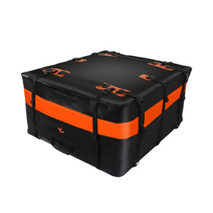 400L Heavy Duty Travel Car Roof Luggage Carrier Rooftop Cargo Carrier Storage Bag Waterproof Car Roof Bag with Safety Lock
