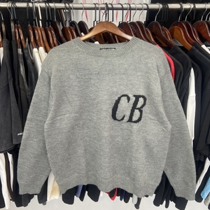 Maglione da Uomo Bestseller CB, Pullover Casual con Motivo, Maglieria Invernale con Collo Tondo, Oversize, Maglione Lavorato a Maglia Cole Buxton per Uomo - Product Image 3