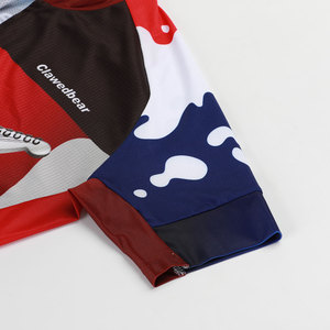 Wholesale Weekend Night Amateur Leisure Pavement Riding Matching Bike Race <b>Cycling</b> Jersey Kit and Shock <b>Pad</b> <b>Shorts</b> for Men - Product Image 3