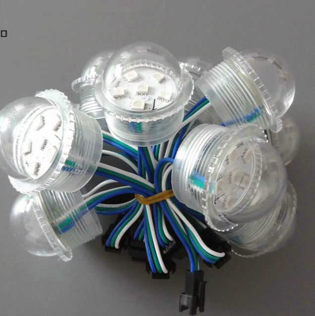 36mm DC12V 6 Leds SMD5050 Point Light WS2811 UCS1903 Waterproof Rgb Led Pixel Light