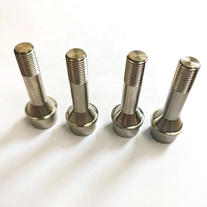 Perno de Rueda de Titanio Gr5 M14x1.5x28mm, <span class=keywords><strong>Tornillo</strong></span> de Cubo de Titanio Ligero de Alta Resistencia con Asiento Cónico Hexagonal - Product Image 5