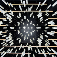 Lustre moderne en cristal linéaire pour escalier, luminaire suspendu LED de luxe pour villa duplex, hall d'hôtel