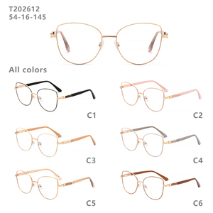 <span class=keywords><strong>Lunettes</strong></span> optiques Teenyoun en métal carrées anti-lumière bleue, écologiques, à monture complète, pour femmes - Product Image 3