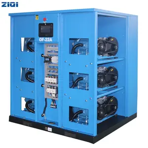 Compresor de aire tipo Scroll sin aceite de refrigeración por aire 22KW 400V superventas de buena calidad con el mejor servicio para fábrica