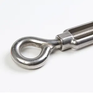 Hot Sale Stainless Steel Turnbuckle Rigging Hardware European Type M5 Turn Buckle With Eye Hook