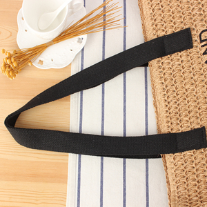 Cá nhân thêu Elephant Tote Túi cho mùa hè bãi biển Kỳ nghỉ giải trí lớn Vai Túi polyester lót thời trang rơm - Product Image 2