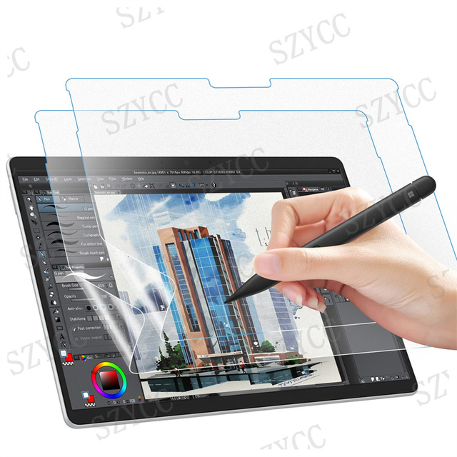 Anti Glare Matte Screen Film Handwriting Paper Feeling Like Film Tablet Screen Guard Protector for Surface Pro 4/5/6/7