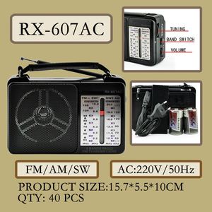Radio <span class=keywords><strong>portable</strong></span> classique à haute sensibilité Factory Golon RX 607AC RX-607AC RX607, AC/DC, AM/FM, SW1, SW2, 4 bandes - Product Image 5