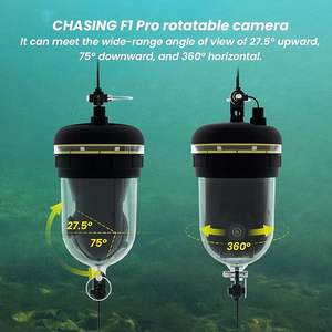 Chasing F1 PRO Caméra de pêche <span class=keywords><strong>sous</strong></span> l'eau | Objectif rotatif Full HD | Contrôle sans fil du levage de la caméra | Équipement de pêche sur glace | Underwa - Product Image 2