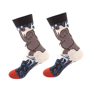 Calcetines personalizados de algodón para hombre, Calcetines Locos de dibujos animados para hombre, coloridos - Product Image 6