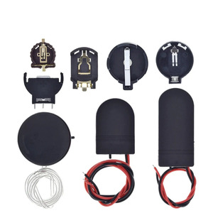 <span class=keywords><strong>CR2032</strong></span> CR2025 CR1220 Couvercle de boîtier de support de prise de pile bouton bouton avec interrupteur marche-arrêt Boîte de rangement de batterie 3V <span class=keywords><strong>6V</strong></span> - Product Image 2