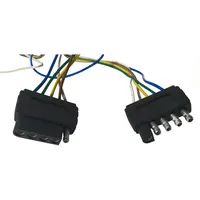 Connecteur de câble enroulé flexible pour remorques, 7 broches