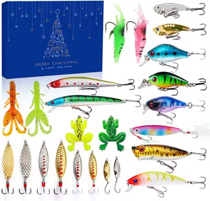 <span class=keywords><strong>2025</strong></span> Giáng sinh câu cá phiêu lưu lịch 24 ngày Giáng sinh đếm ngược với Mồi Câu Cá Đặt món quà bất ngờ lý tưởng cho ngư dân - Product Image 2