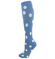 Vente en gros de chaussettes tendances de luxe pour femmes, chaussettes marron à pois, marque célèbre, collants gg, taille unique, bas pour femmes