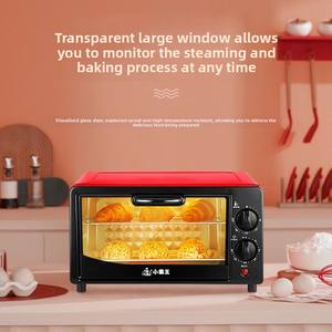 <span class=keywords><strong>Horno</strong></span> Eléctrico de 12L de Acero Inoxidable con Protección Contra Sobrecalentamiento, Mini <span class=keywords><strong>Horno</strong></span> Doméstico Multifunción para Hornear Tartas de Huevo - Product Image 3