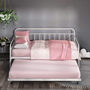Cadre de canapé-lit en velours plate-forme d'<span class=keywords><strong>auberge</strong></span> rose pour salon canapé-lit superposé réglable pour filles - Product Image 2