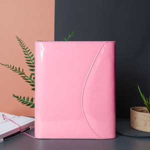 Custom A5 A6 Pu Leather Notebook <b>Binder</b> High-End Fashionable PU Leather Loose-leaf <b>Binder</b> Convenient Hand or Shoulder Carrying - Product Image 3
