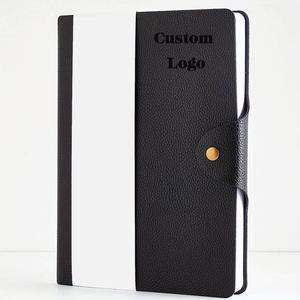A5 PU Leather Cover <b>Journal</b> Multi-color Cover with Custom Logo on Cover and Inner Page - Product Image 4
