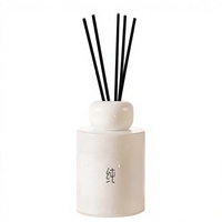 Diffuseur de parfum sans flamme 150 ml à la gardénia blanc pur, désodorisant longue durée, parfum naturel, huile essentielle de rotin végétal